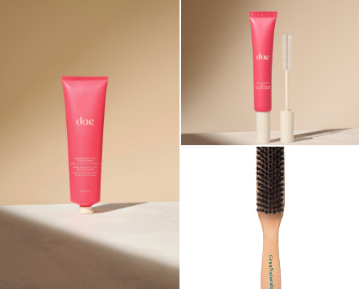 MY SLICK BACK HAIR ROUTINE cover photo collage