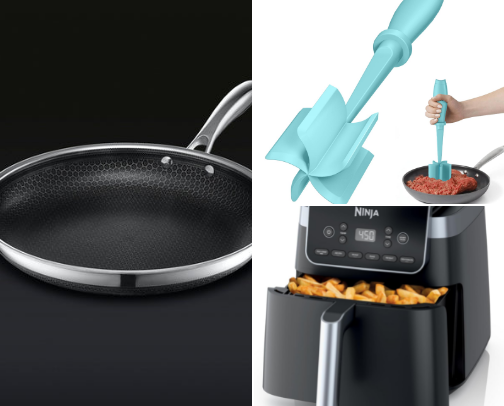 My favorite cooking products cover photo collage