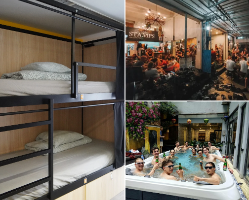 Hostel Recommendations for Solo Travelers🏨💕 cover photo collage