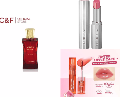 Beauty Product cover photo collage