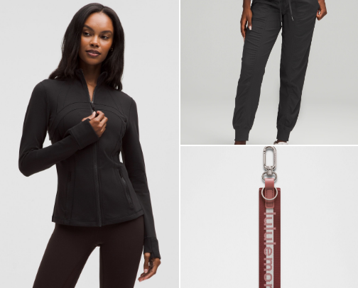 Lululemon Finds cover photo collage