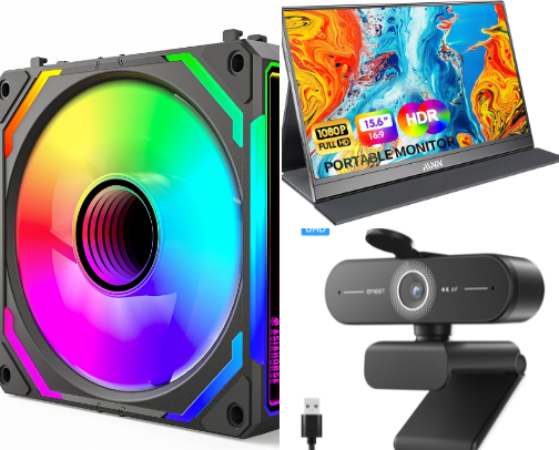 Computer stuff 🖥️⌨️ cover photo collage