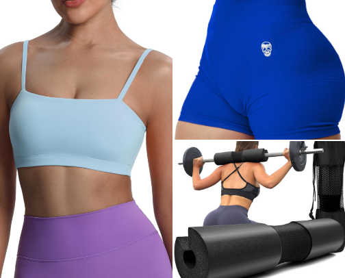 Gym girlie 💪🏿🏋🏾‍♀️ cover photo collage