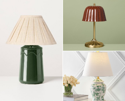 Table Lamps cover photo collage