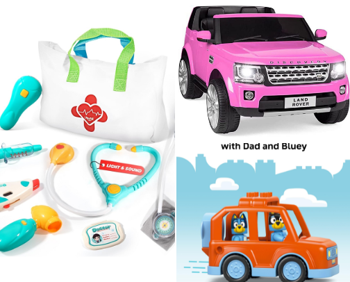 Toys for kids under 5 cover photo collage