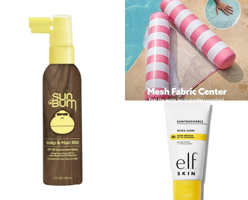 In my beach/pool bag cover photo collage