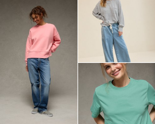 Aerie Comfy Spring Finds cover photo collage