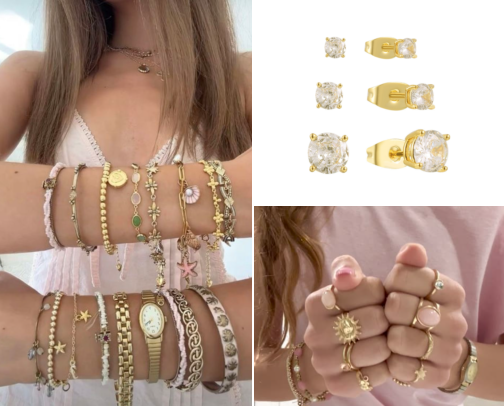 SHE'S A GOLD GIRLYYY cover photo collage