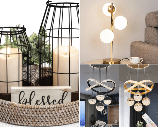 ""🏡Aesthetic home essentials"🏡 cover photo collage