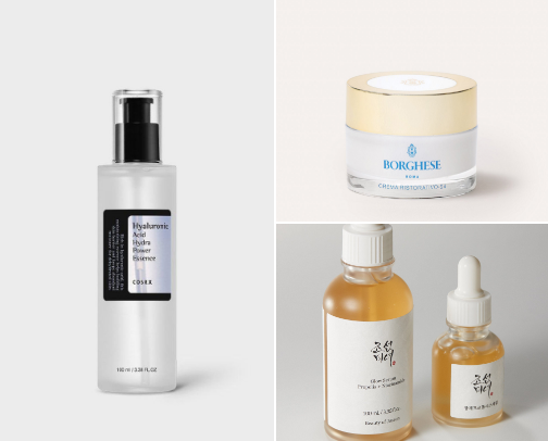 Beauty for Sensitive Skin, affordable luxury skincare cover photo collage