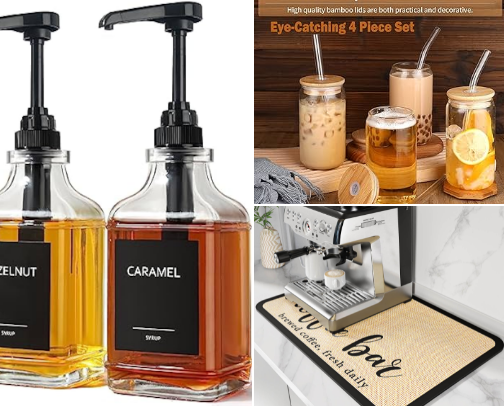 Amazon Coffee Bar Finds ☕️ cover photo collage