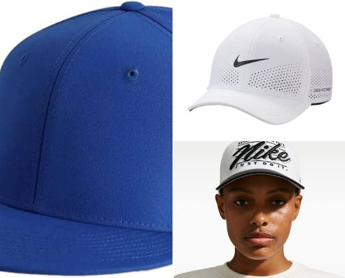 Nike Caps cover photo collage