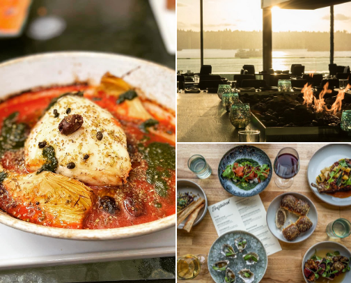 Favorite Seattle Dinner Restaurants cover photo collage
