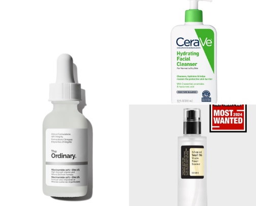 My Top 5 Skincare cover photo collage