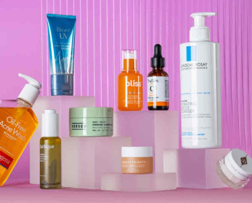 Skin care✨😌 cover photo collage