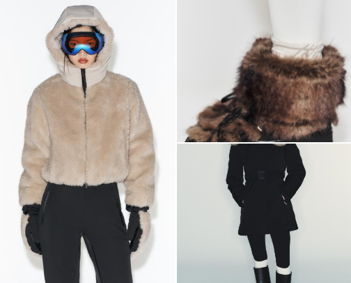 Ski / Hiver Femme cover photo collage