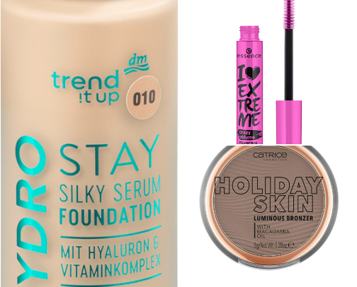 Make-Up drogerie cover photo collage