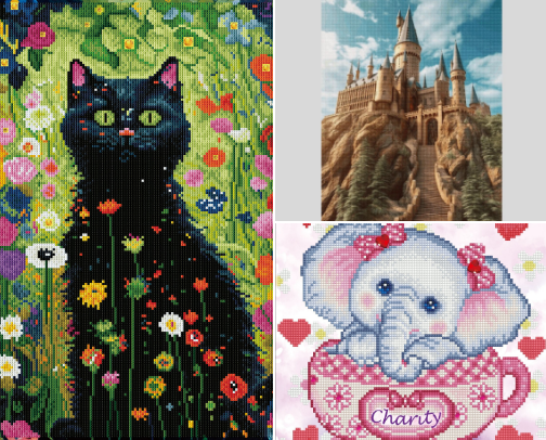 Diamond Paintings To Do cover photo collage