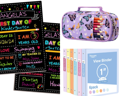 Back to School cover photo collage