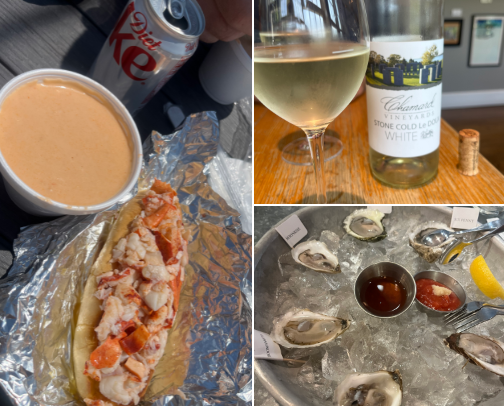 Date Day on the Connecticut Shoreline cover photo collage