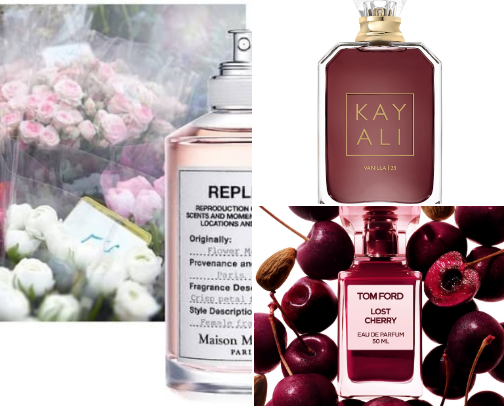 Perfume for every season of your life! cover photo collage