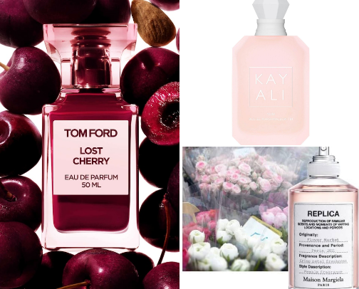 Perfume for every season of your life! cover photo collage