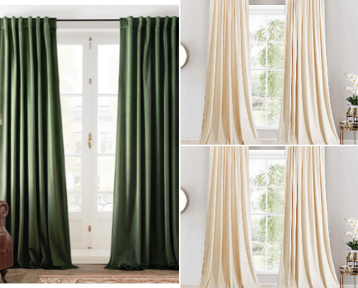 Curtains/Drapes cover photo collage