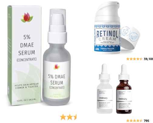 My favorite skin care products! cover photo collage