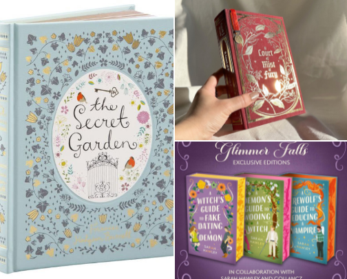 Books I'd wrap as a gift : The pretty books collection cover photo collage