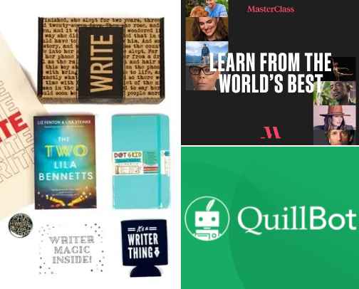 Thoughtful Experience Gifts and Tools for Every Writer (That they'll Actually Use!) cover photo collage