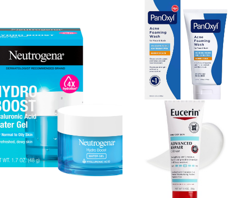 My Skin & Hair Care Essentials cover photo collage