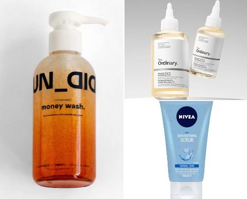 my skincare as someone on steroids cover photo collage