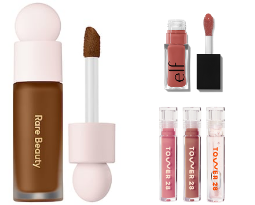 affordable beauty recs 😍 cover photo collage