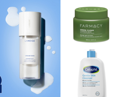 Effortless Beauty: Skincare Made Simple for Moms cover photo collage