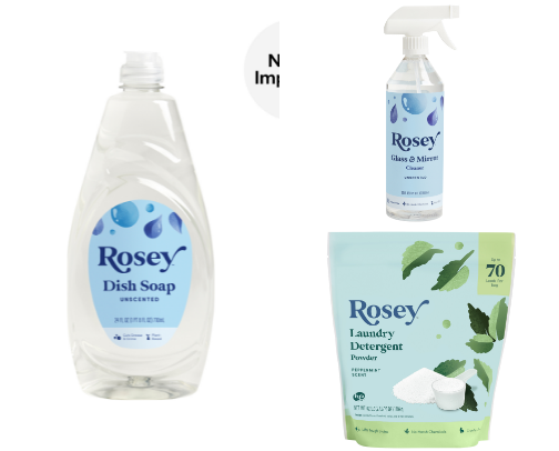 My favorite non-toxic CLEANING swaps cover photo collage