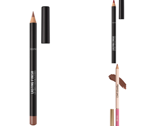 Affordable lip liners cover photo collage