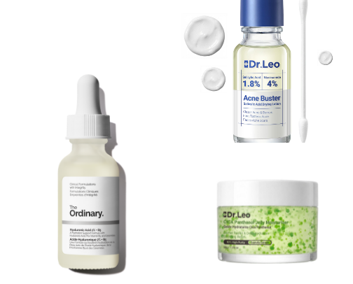 Skincare 🧴 cover photo collage