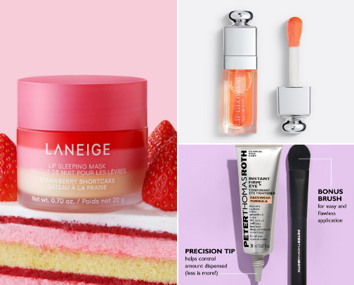 My favorite beauty recs cover photo collage