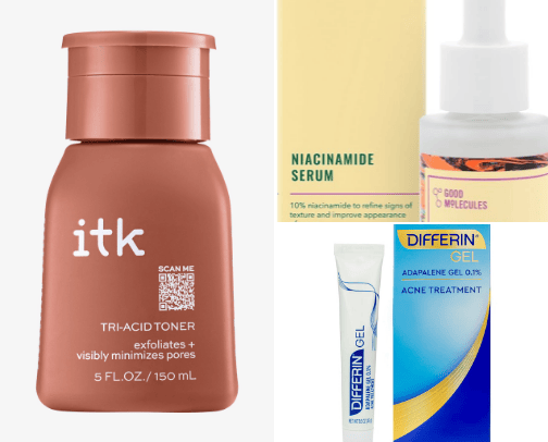 CURRENT SKINCARE PRODUCTS cover photo collage