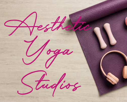 Favorite Aesthetic Yoga Studios in the US cover photo collage