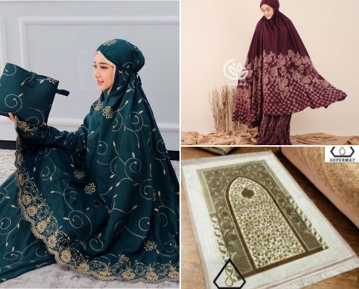 Prayer equipment cover photo collage