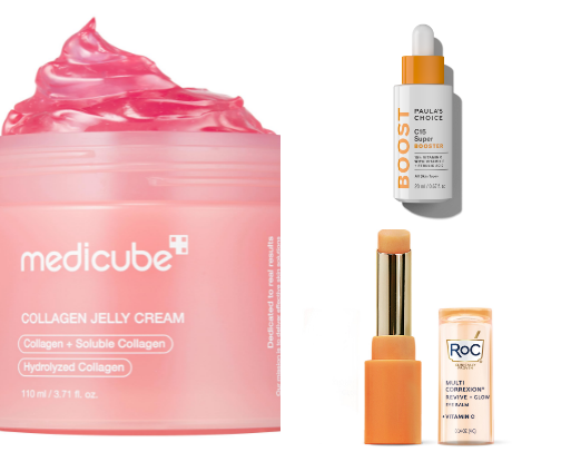 Simple skincare to the best skin at 40 cover photo collage