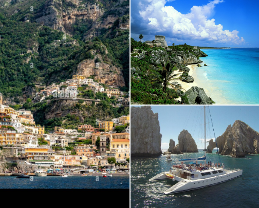 Best Vacation Spots🌴✈️ cover photo collage