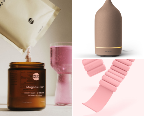 wellness products that aren’t gimmicky 🧘🏼‍♀️ cover photo collage