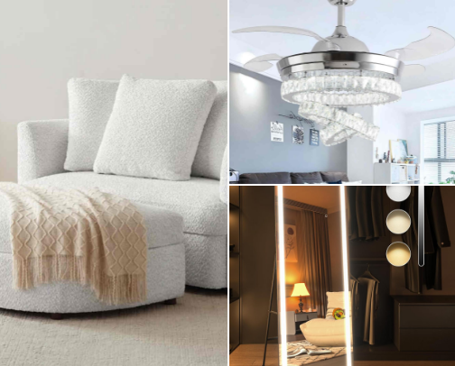 Home Makeover: Condo Cutie Edition cover photo collage