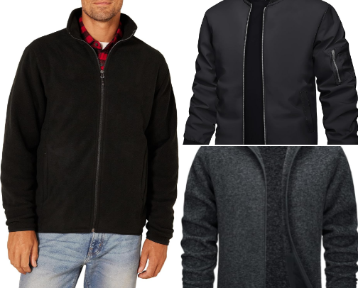 Men's jacket cover photo collage