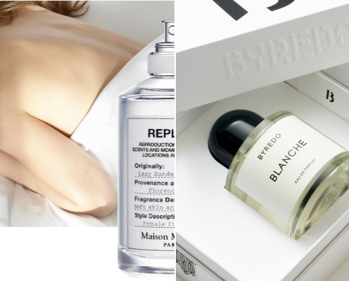 Clean Girl Aesthetic Fresh Scents cover photo collage