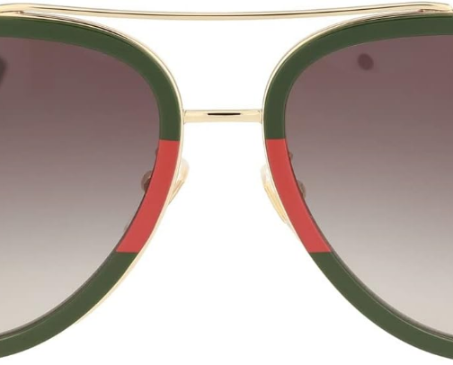 Gucci Pilot Urban Web Block Aviator Sunglasses 200+ bought in past month cover photo collage