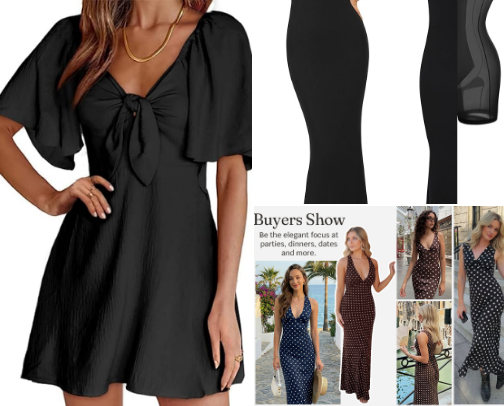 Time Capsule Wardrobe Dresses cover photo collage
