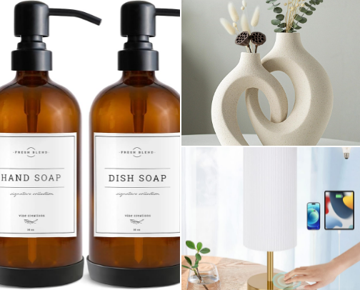 Amazon Home Finds: Luxury Aesthetic on a Budget cover photo collage